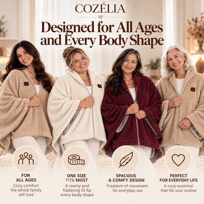 COZÉLIA™ Wearable Heated Blanket