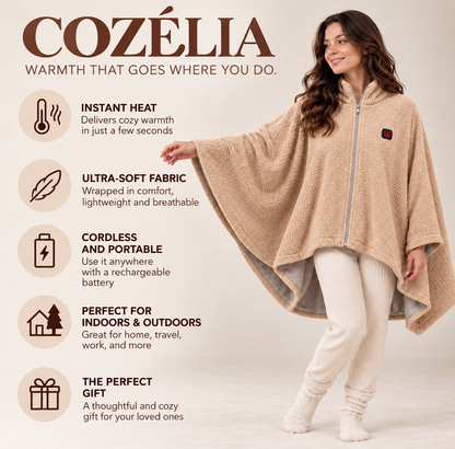 COZÉLIA™ Wearable Heated Blanket